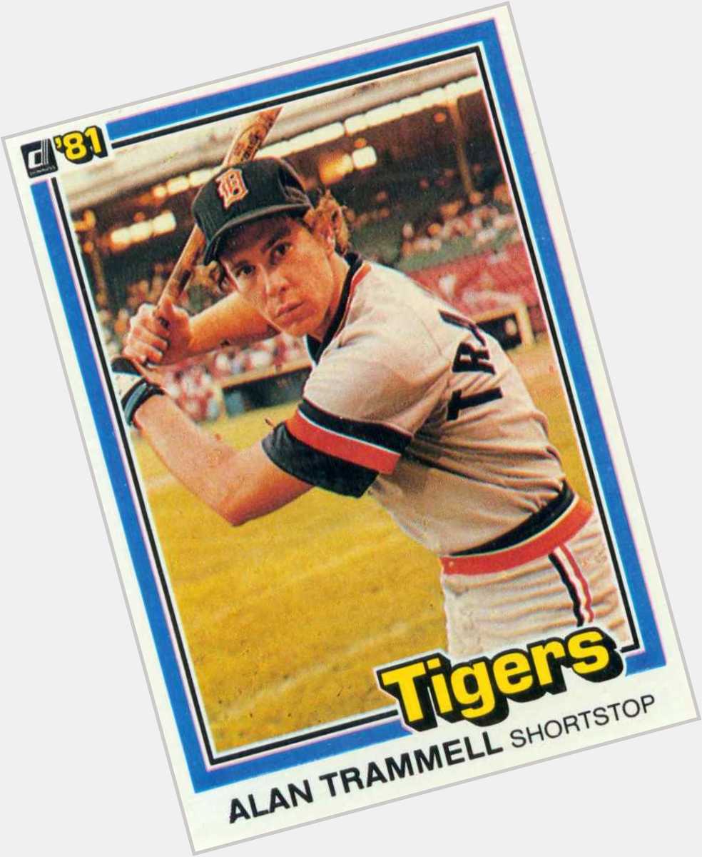 Happy 59th Birthday to Alan Trammell!

Should he have won the 1987 AL MVP Award? Well, maybe. 