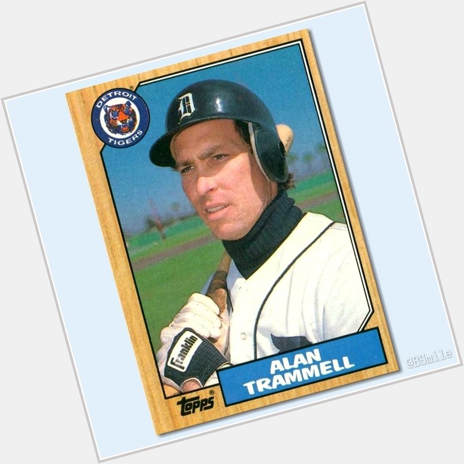 Happy 59th Birthday Alan Trammell ~ All-time great Detroit shortstop! 