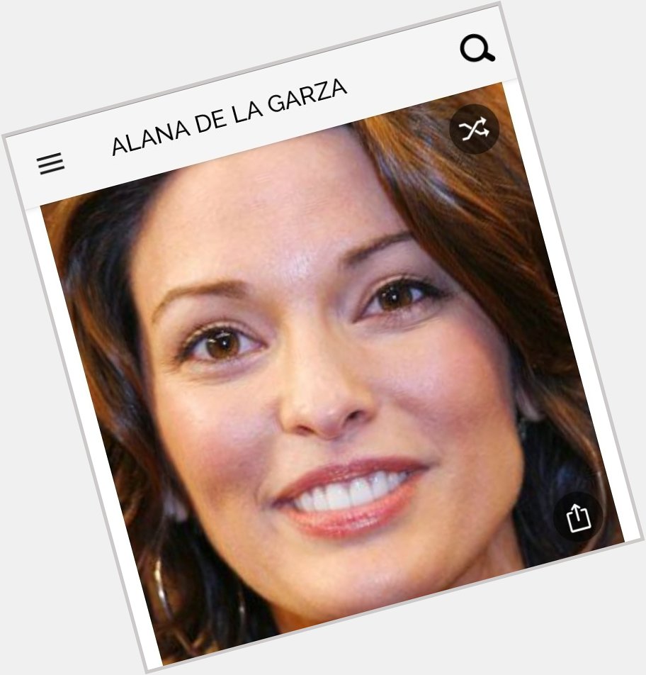 Happy birthday to this great actress.  Happy birthday to Alana De LA Garza 