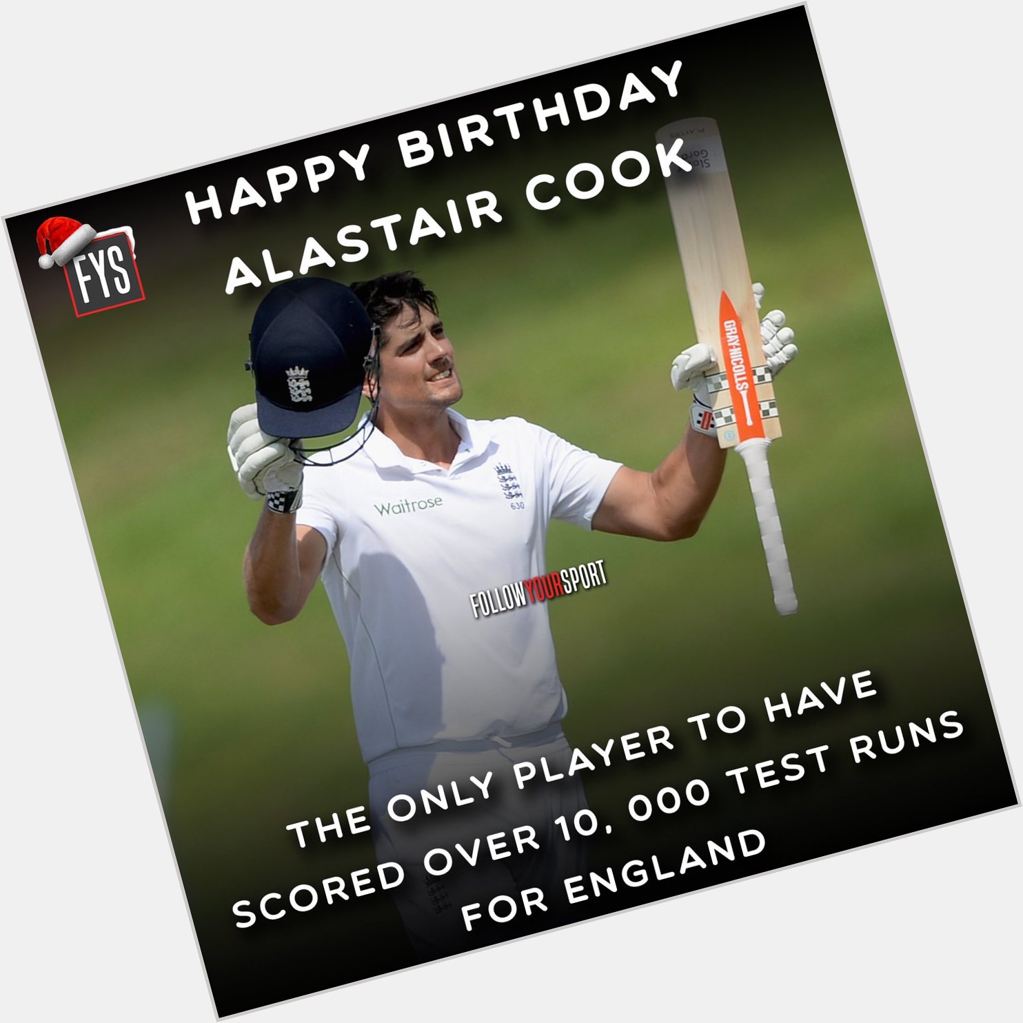 Happy birthday Alastair Cook 