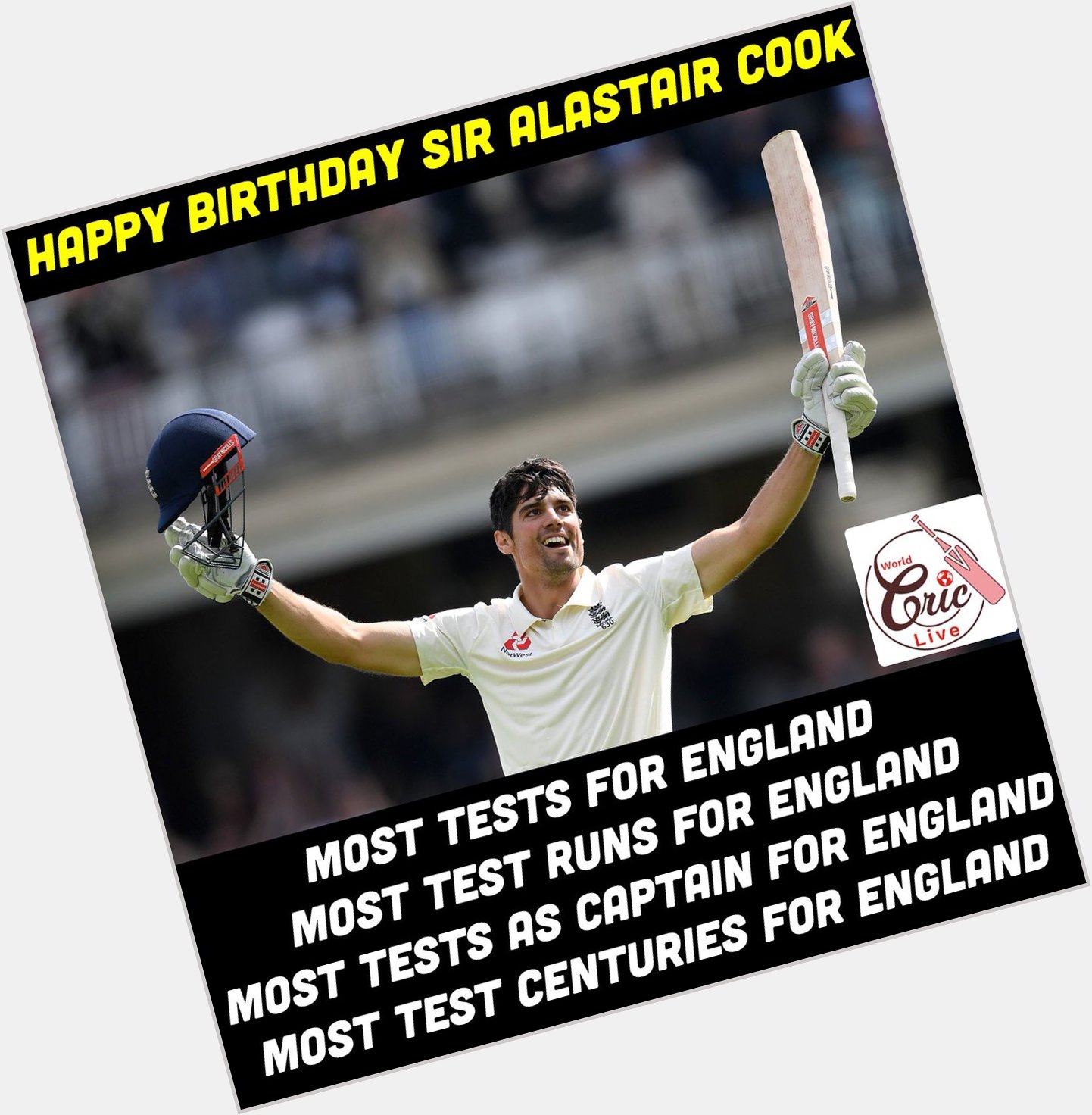 Happy birthday Alastair Cook 