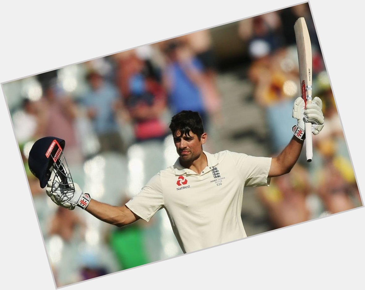 Happy Birthday Sir Alastair Cook. My favourite ever cricketer of all time. 