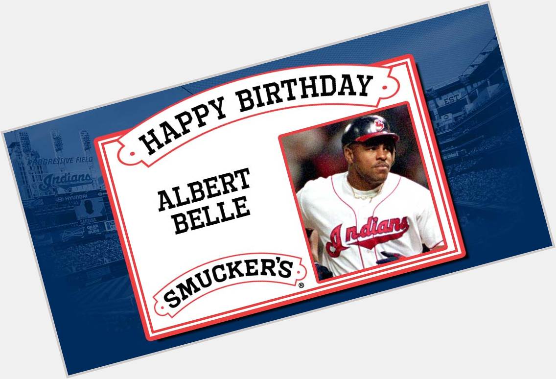 To help us and wish Albert Belle a happy birthday! 