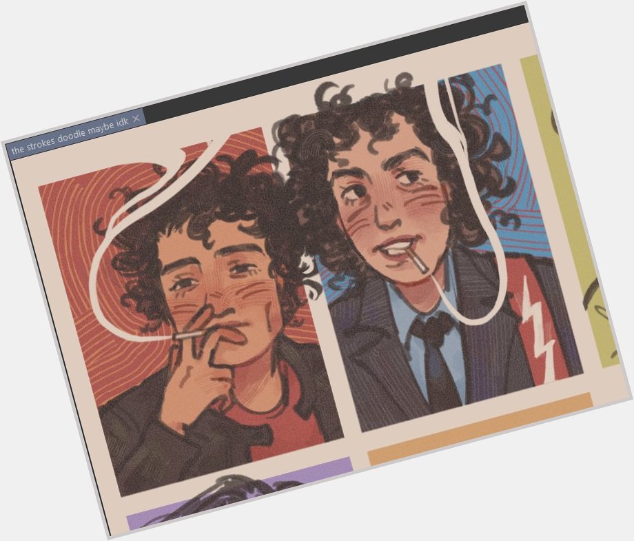 Happy birthday albert hammond jr i don\t have much to offer but this wip 