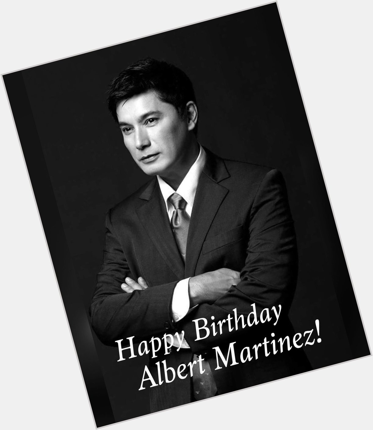 Happy Happy Birthday Albert Martinez!!! 