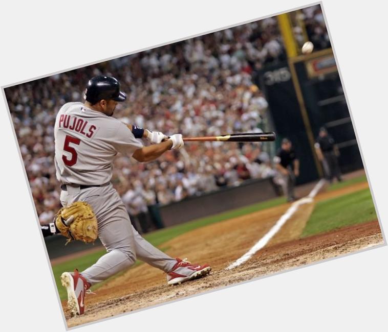 Happy 35th Birthday goes out to one of the greatest men ever to put on a jersey, Mr. Albert Pujols! 