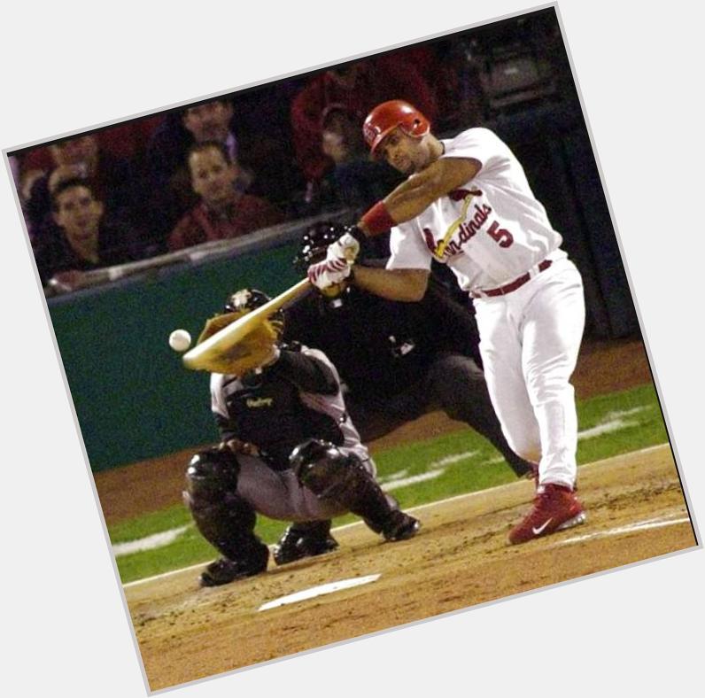 Happy Birthday to my all time favorite player, greatest to ever swing a bat, Albert Pujols 