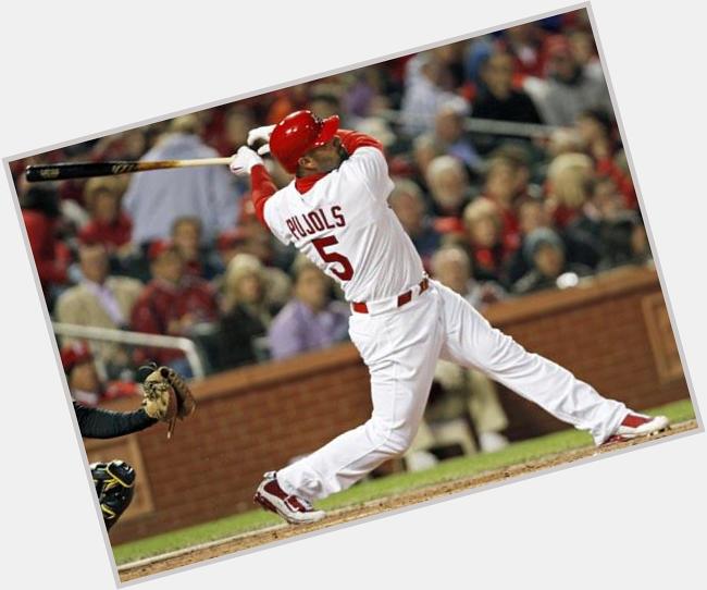 Happy 35th birthday Albert Pujols! He\s truly a living legend and one of the greatest Cardinals of all-time! 