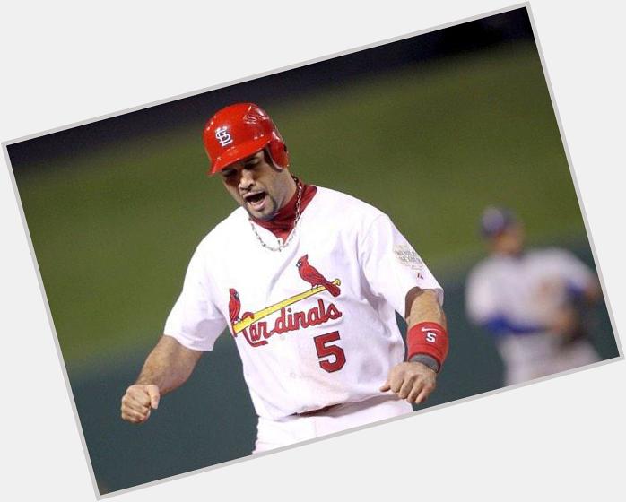 Happy Birthday to my favorite Cardinals player of all time, Albert Pujols. 