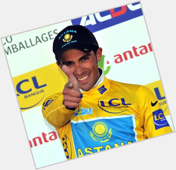 Happy 32nd birthday to the one and only Alberto Contador! Congratulations 
