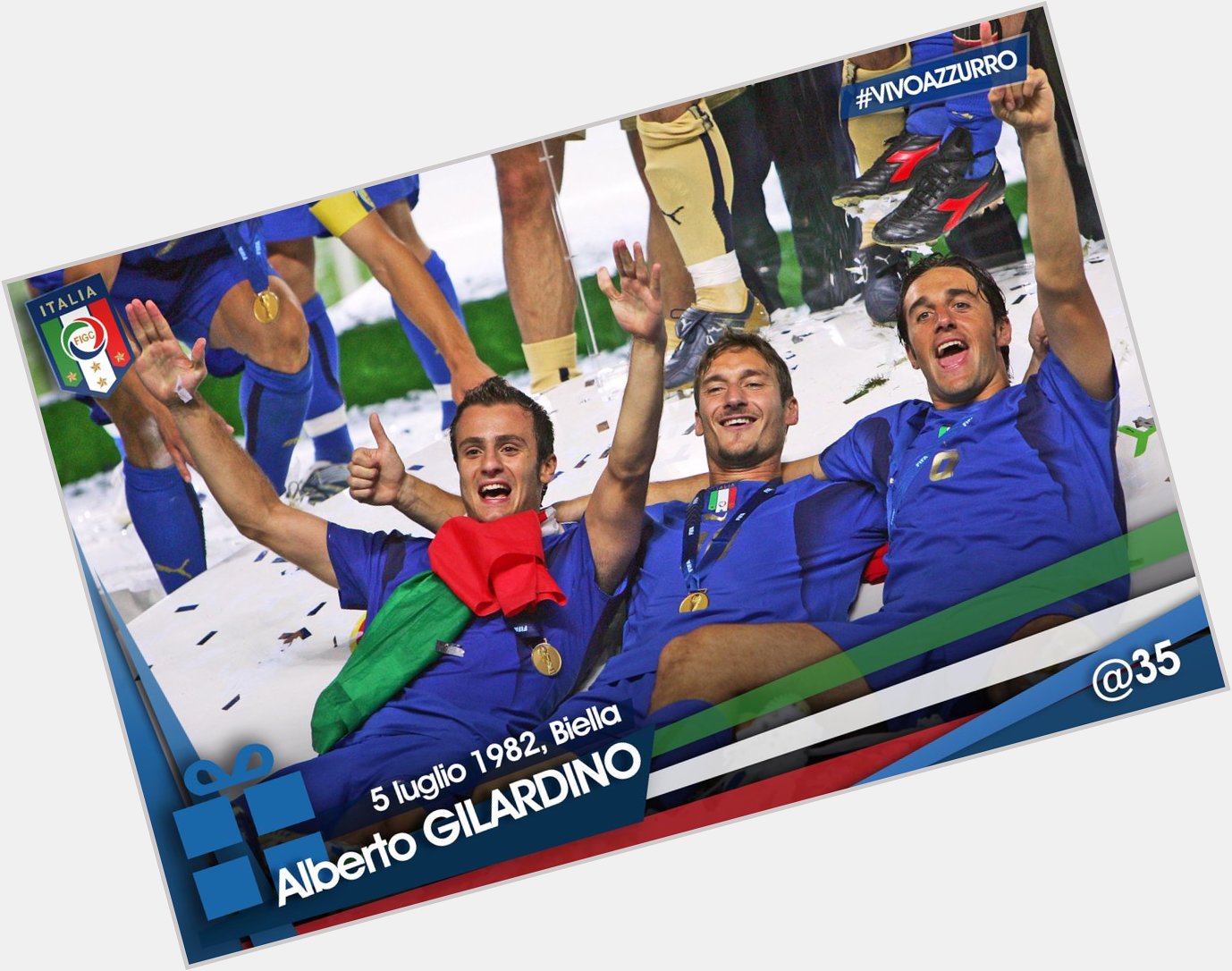  | Happy 35th birthday to the World Cup winner Alberto      