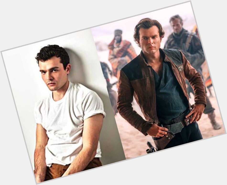 Happy 29th Birthday to Alden Ehrenreich! The actor who played Han Solo in Solo: A Star Wars Story. 