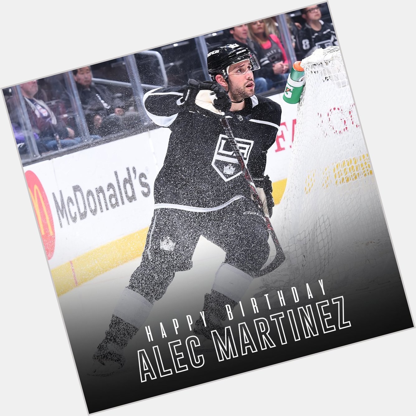 Happy Birthday to defenseman Alec Martinez! 