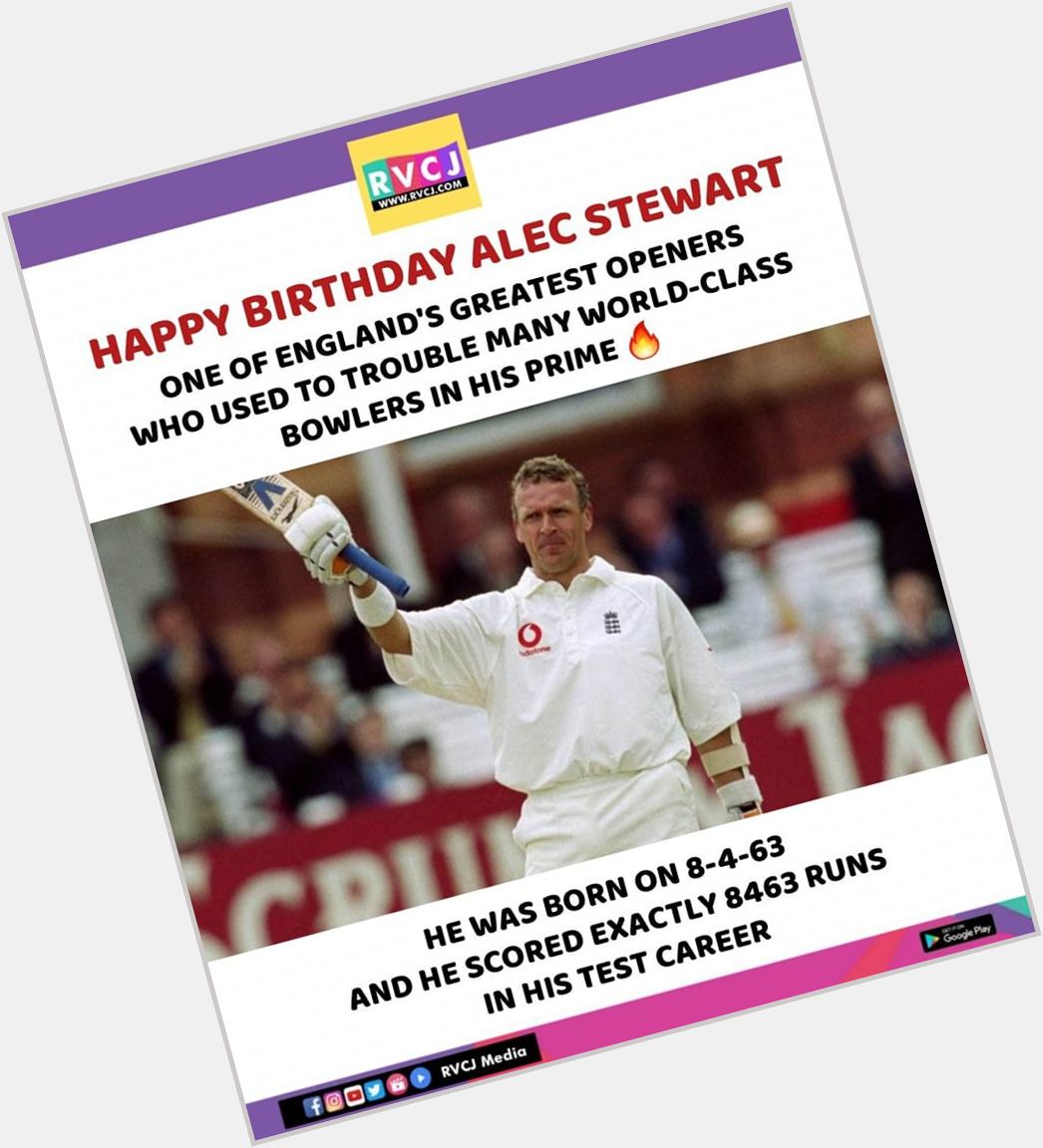 Happy Birthday Alec Stewart!.. 