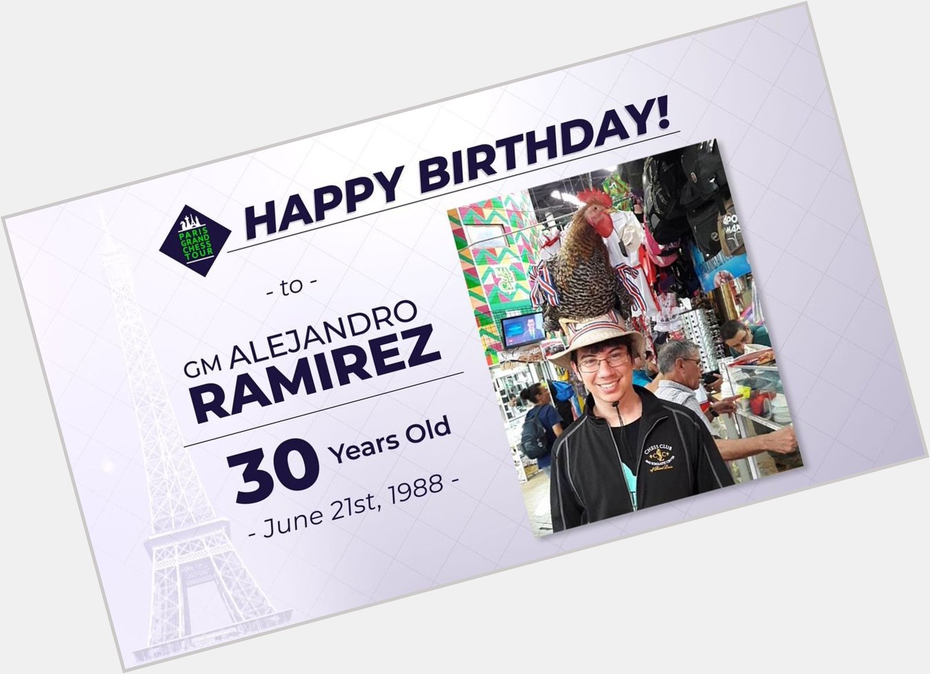 Happy birthday to one of our favorite commentators, Alejandro Ramirez! 