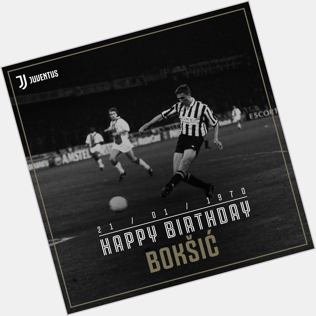  Happy birthday today to former Bianconero, Alen Bok i !      
