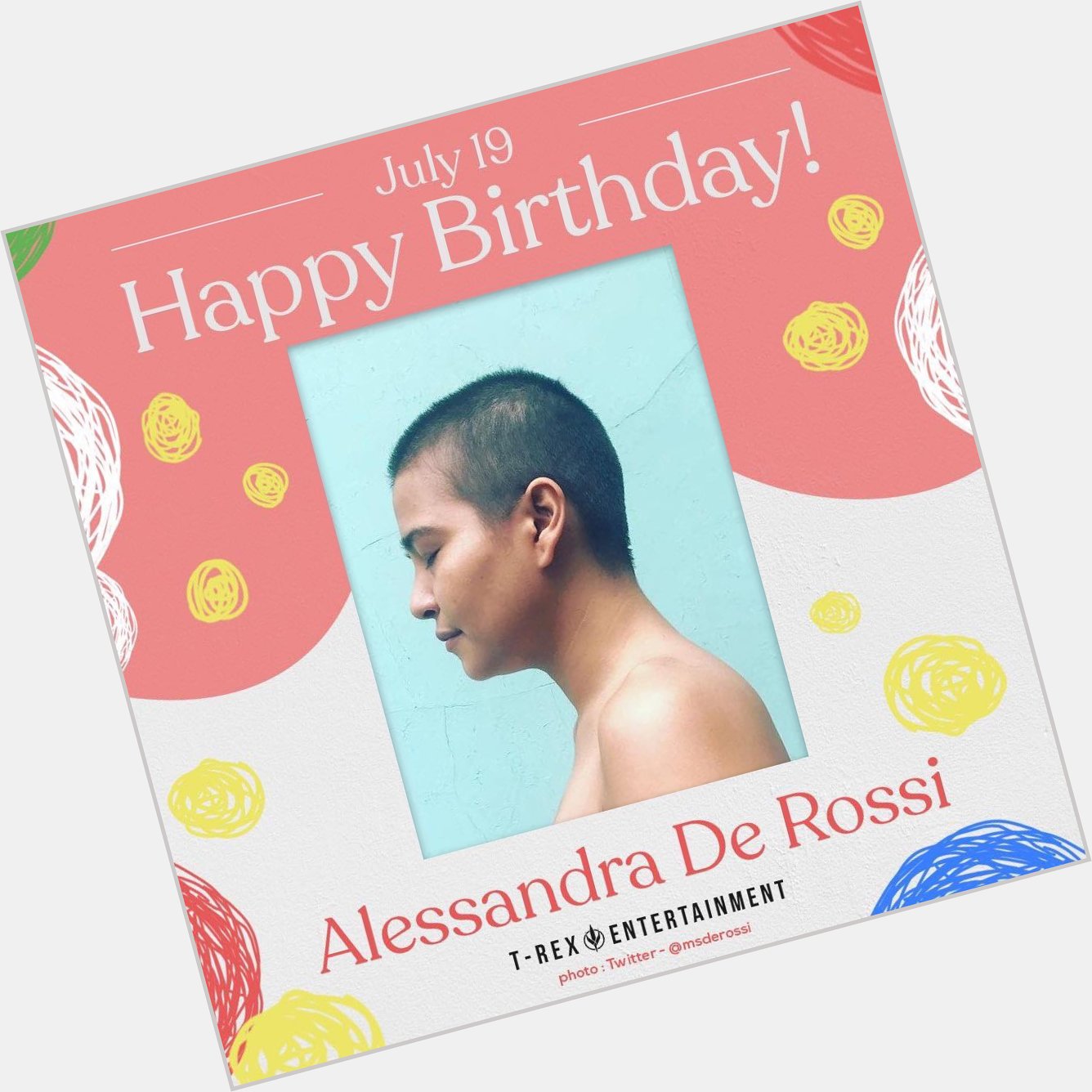Happy birthday to you, Alessandra De Rossi! 