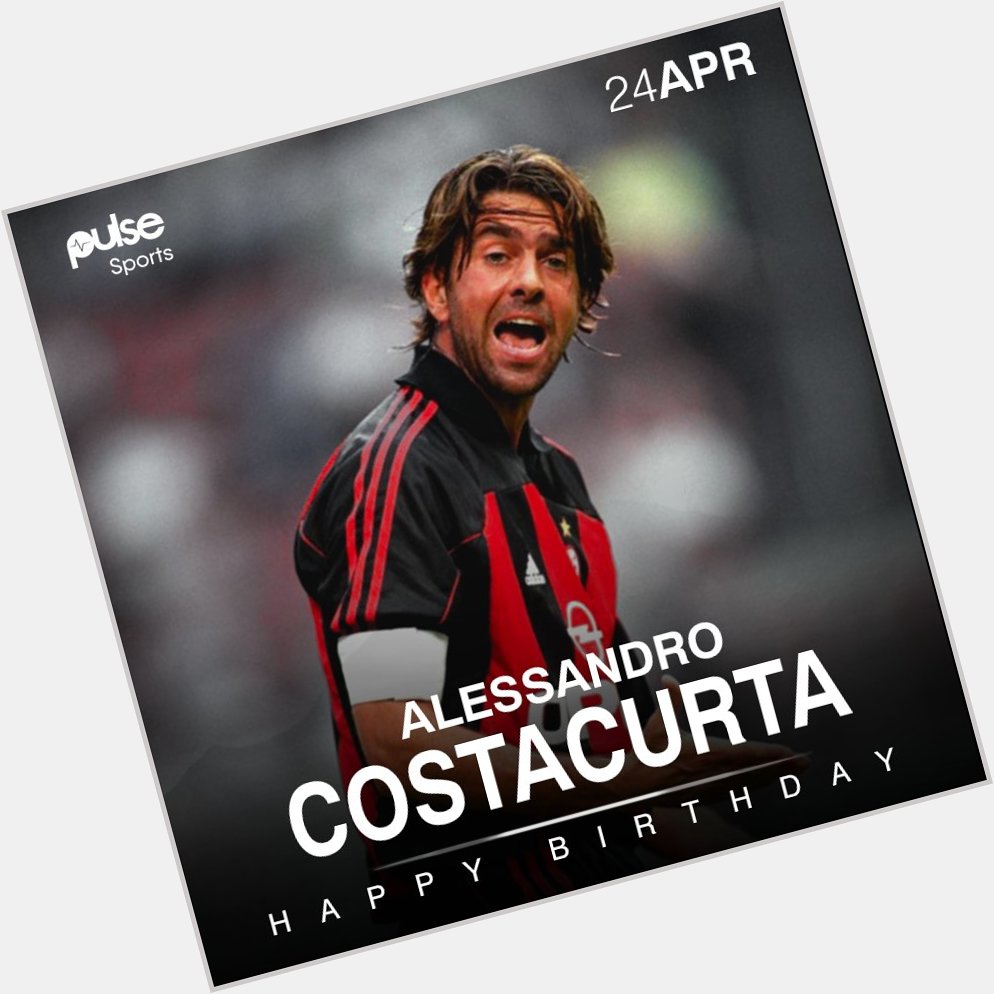 Happy birthday to A.C. Milan legend, Alessandro Costacurta! 