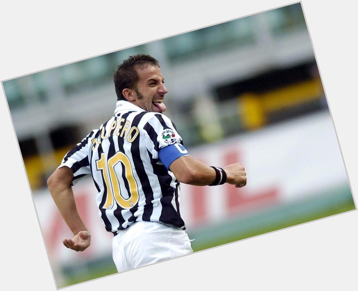 Happy birthday to the king himself. Alessandro Del Piero 40 years of greatness      