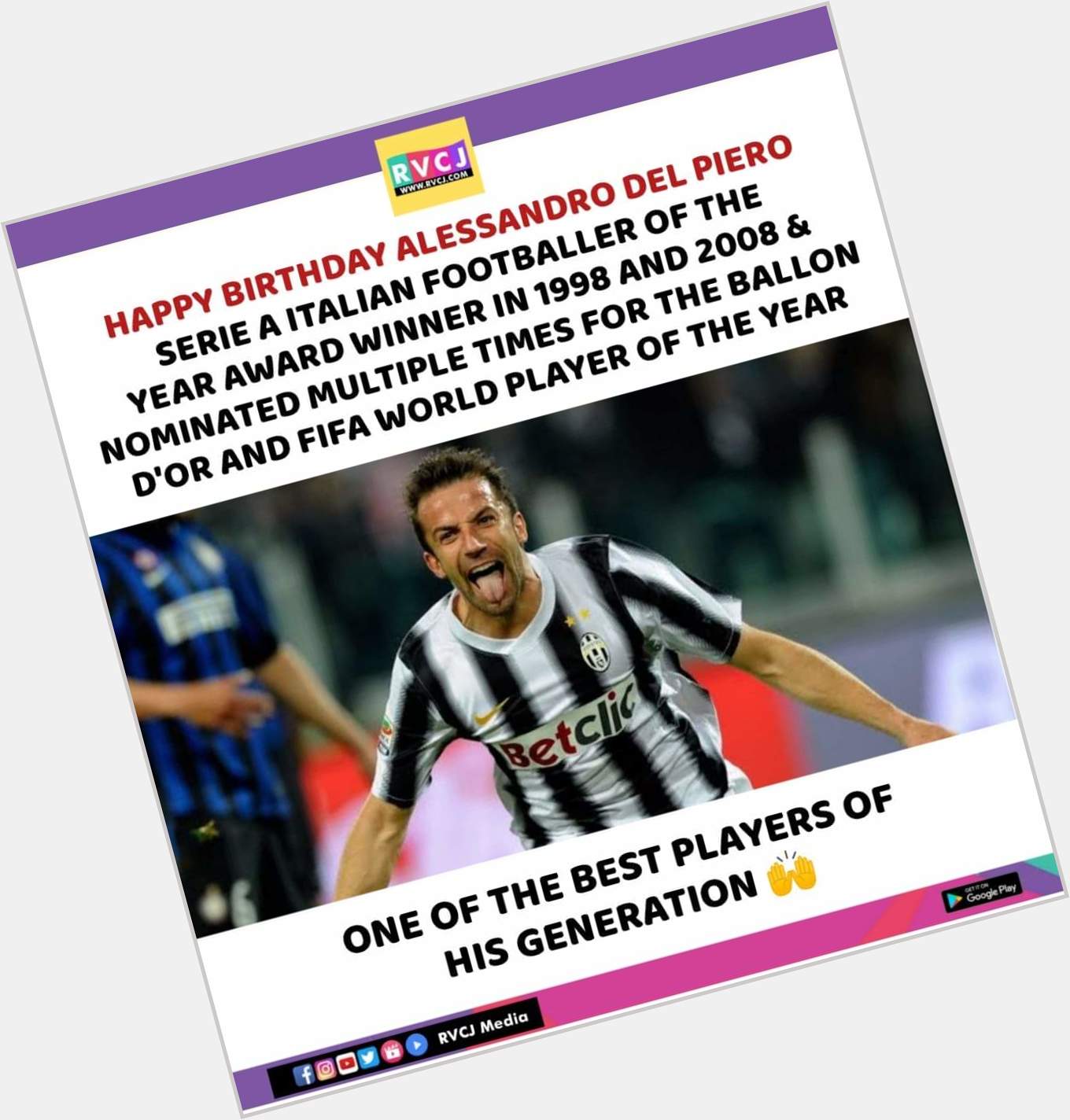 Happy Birthday Alessandro Del Piero! 