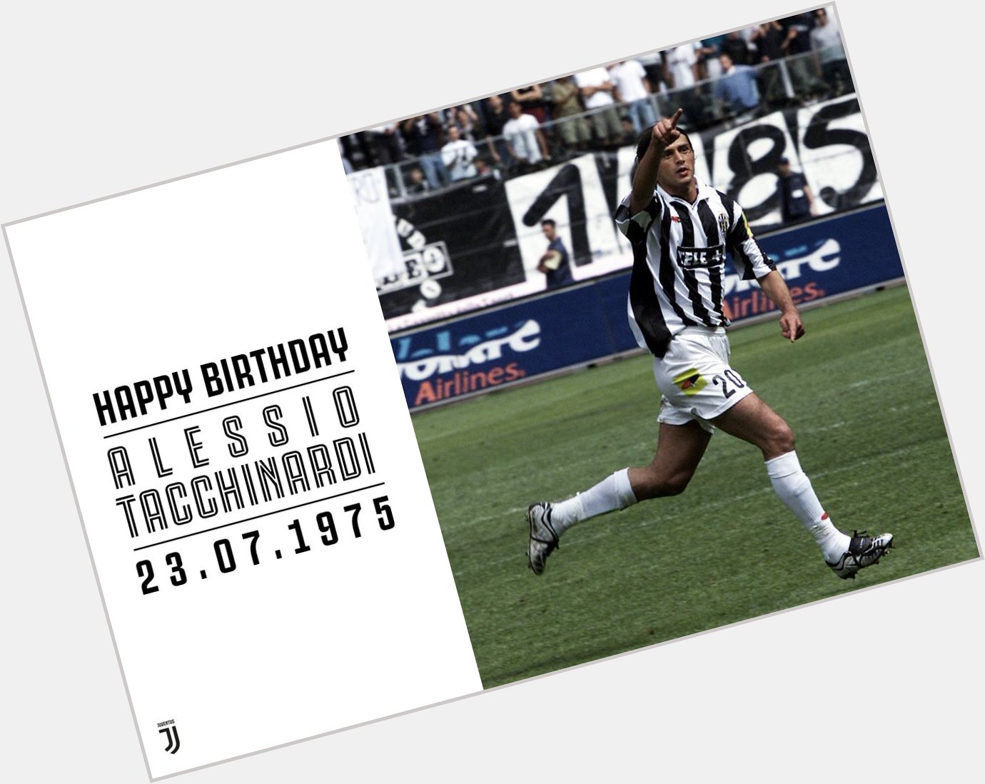 15 trophies and a mainstay in our midfield for 11 seasons. Happy Birthday, Alessio Tacchinardi! 