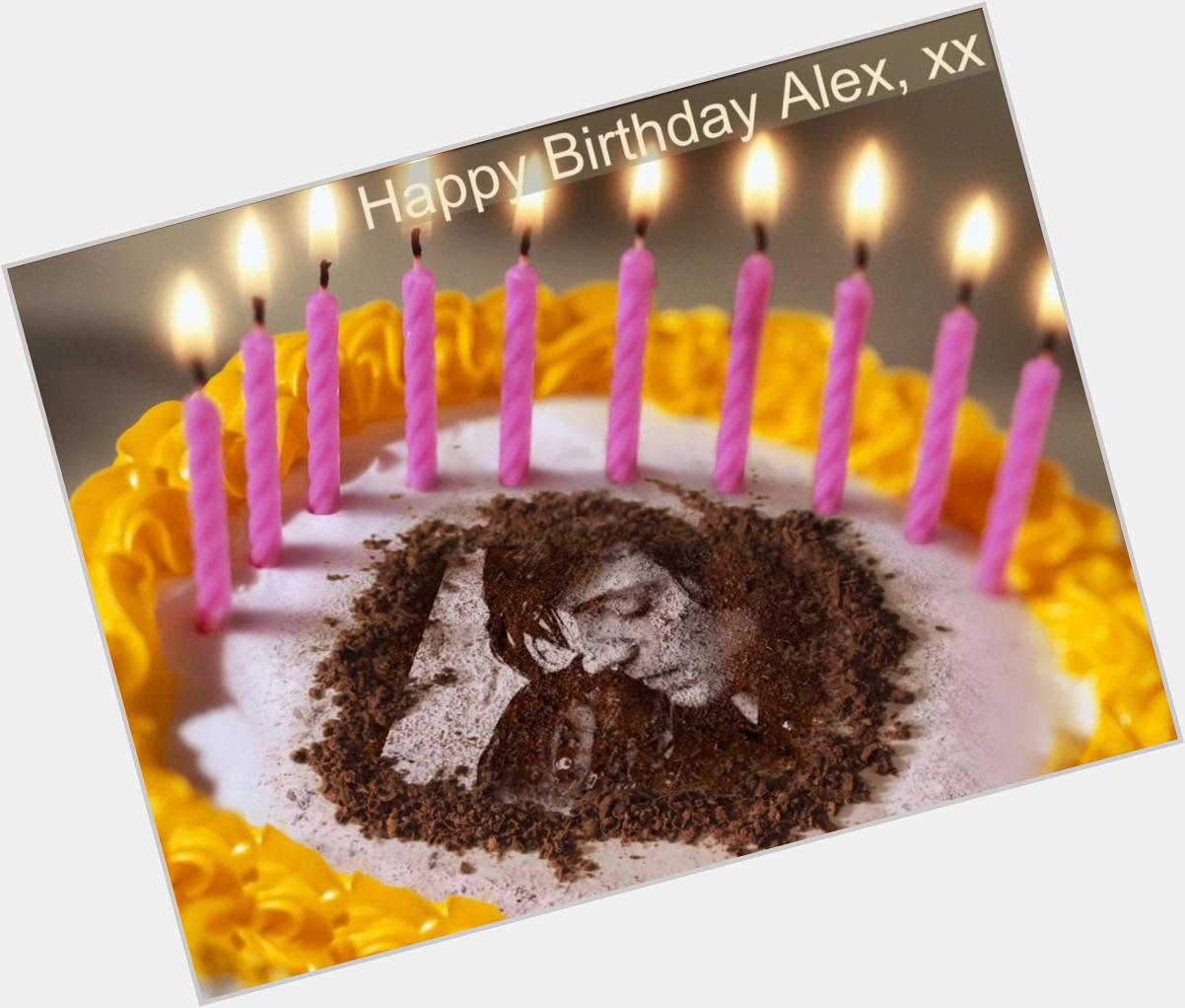  Dear Alex, wishing you a very happy birthday. Lots of love, xoxo 