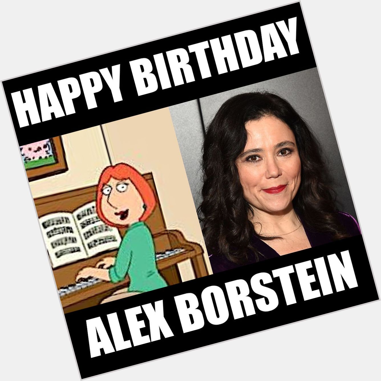 Happy Birthday, Alex Borstein of Lois Griffin from Family Guy 