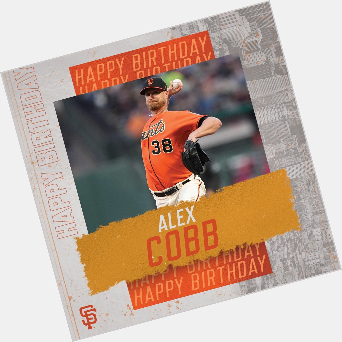 A very happy birthday to Alex Cobb 