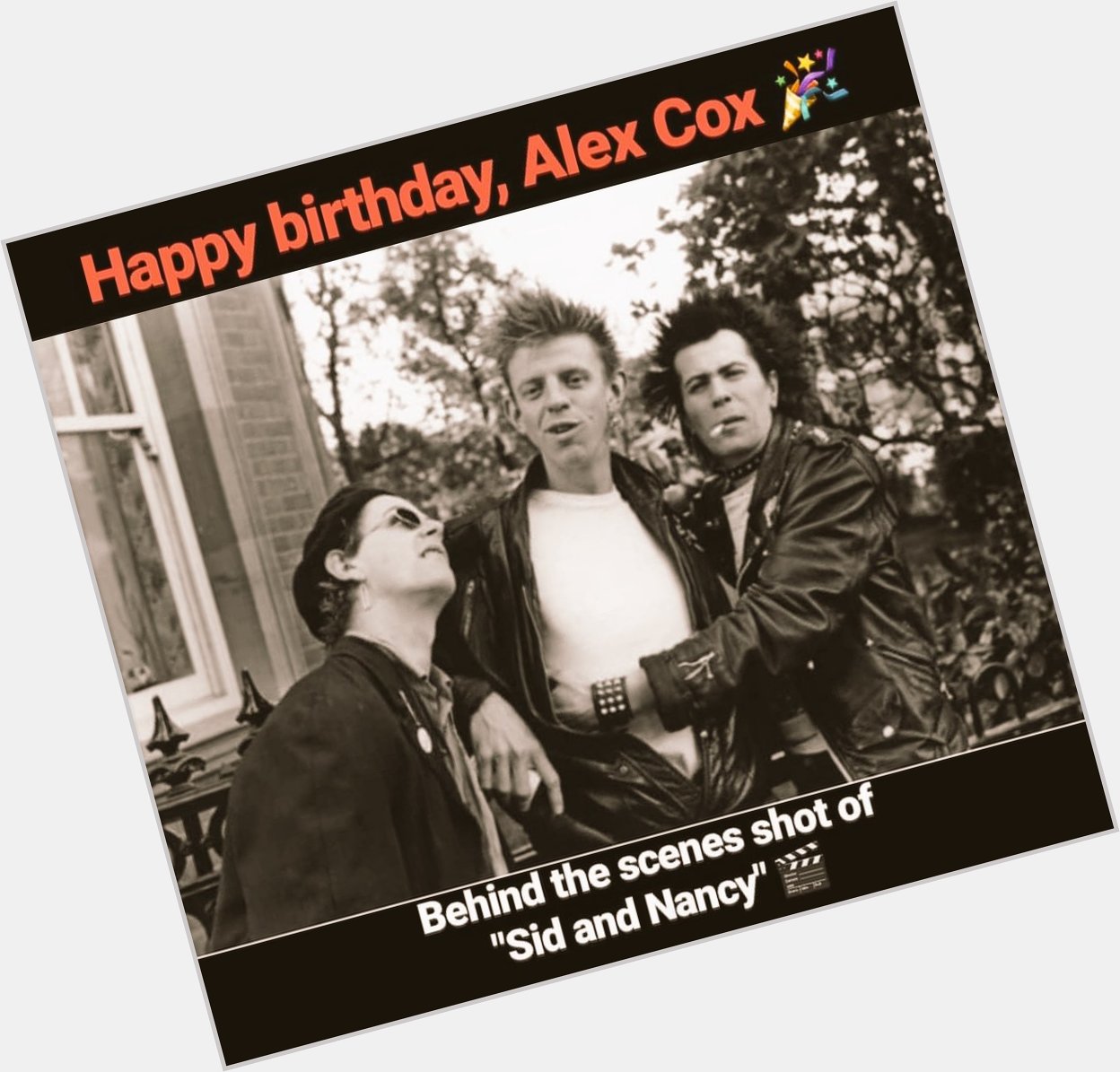  Happy birthday to the director of one of my favorite movies, Alex Cox !   