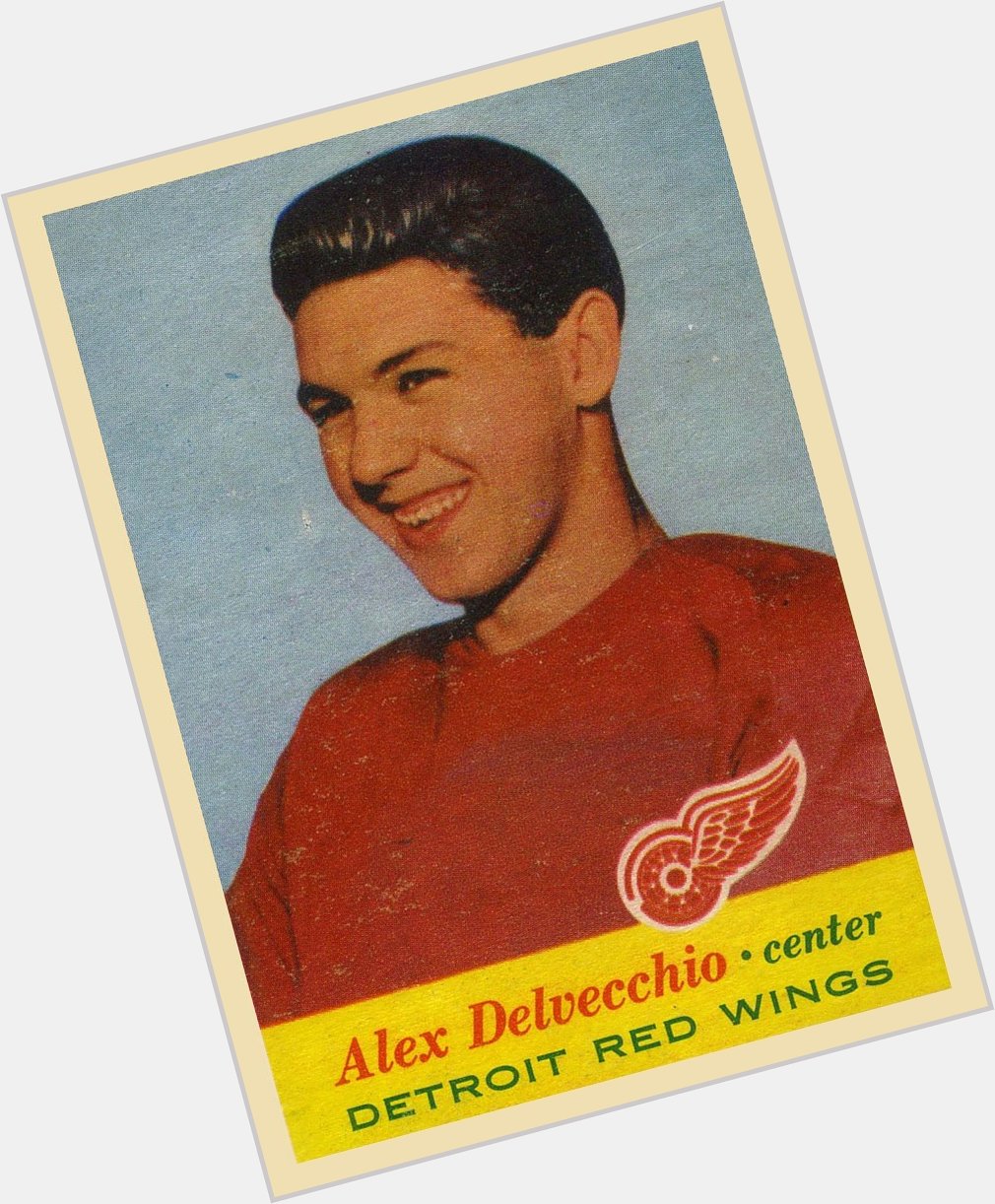 Happy 85th birthday to legend Alex Delvecchio!   