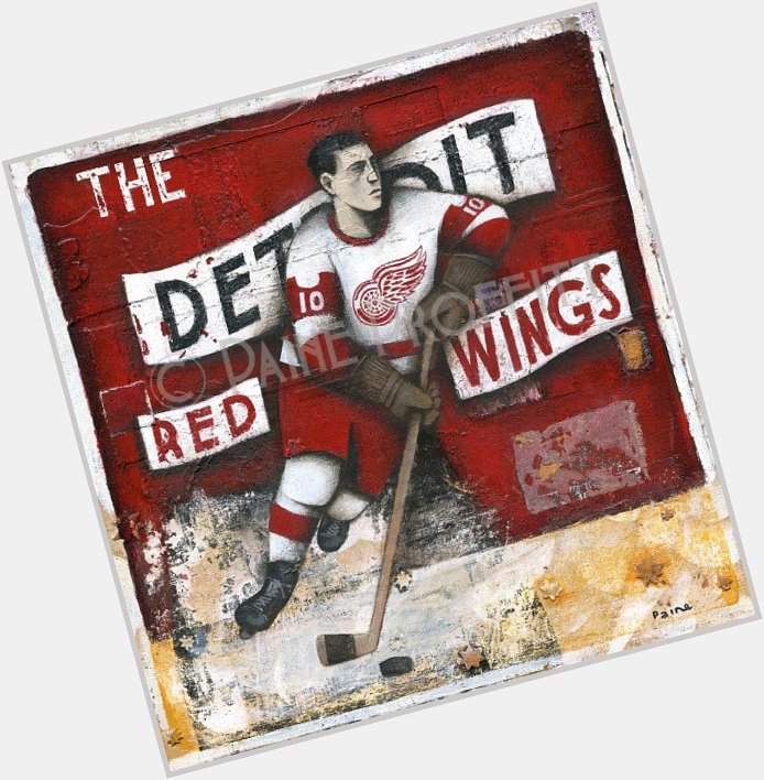Happy Birthday to Detroit Red Wings great Alex Delvecchio - born on this day in 1931  