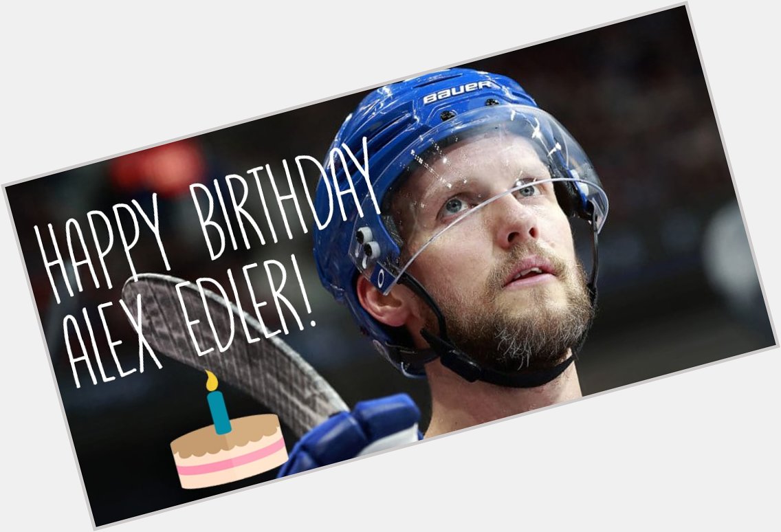 Happy birthday Alex Edler! From all of us at Canuck Place, we hope you have an amazing one! 
