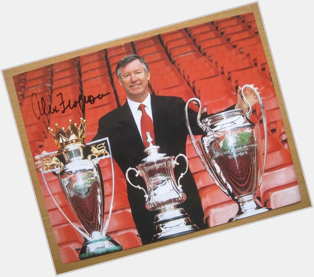 Happy birthday Sir Alex Ferguson, thank you for your services at united as the best manager 