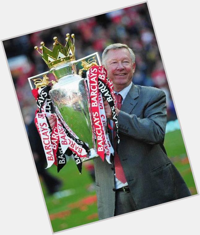 Happy Belated Birthday to Sir Alex Ferguson... A living legend!! 
