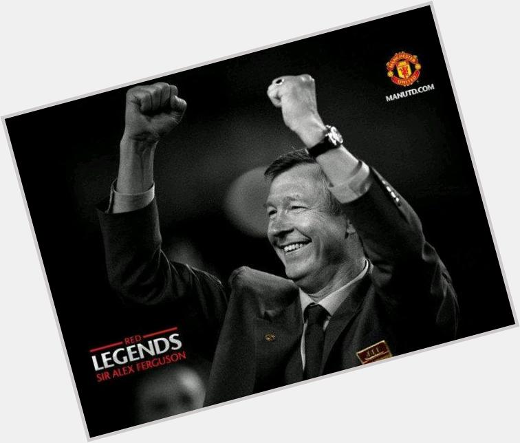 Happy 73rd birthday to the greatest manager of all time, Sir Alex Ferguson! 