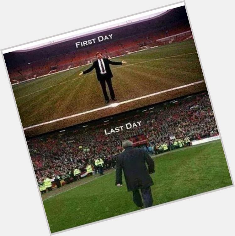He came, he saw, he conquered Happy Birthday Sir Alex Ferguson. 