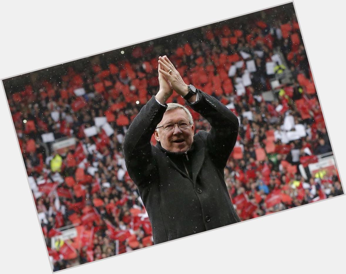 Happy 73rd Birthday Sir Alex Ferguson Ohhh... Every single on of us love Alex Ferguson..love Alex Ferguson!! 