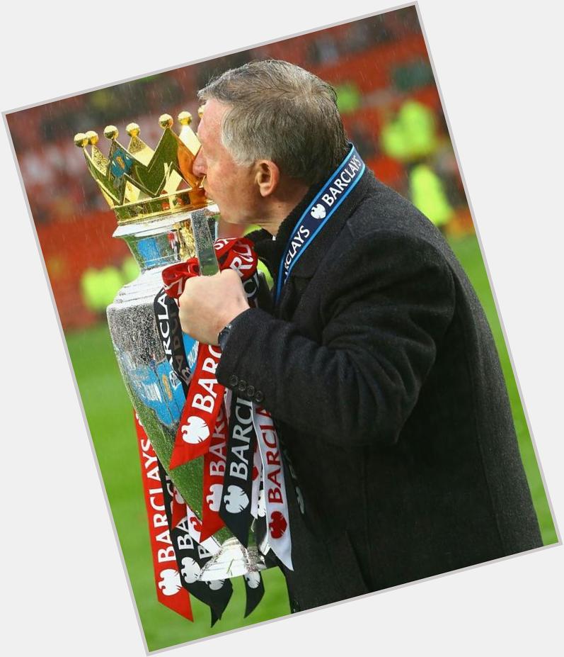 To the greatest manager. Happy birthday Sir Alex Ferguson. 