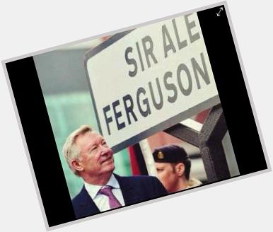 Happy 73th birthday Opa Sir Alex Ferguson . 