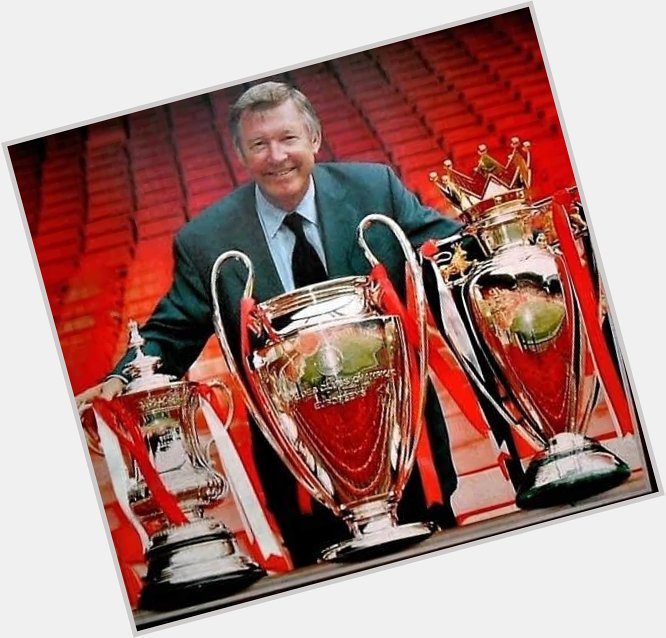Happy 80th birthday to the greatest. Every single one of us loves Alex Ferguson  