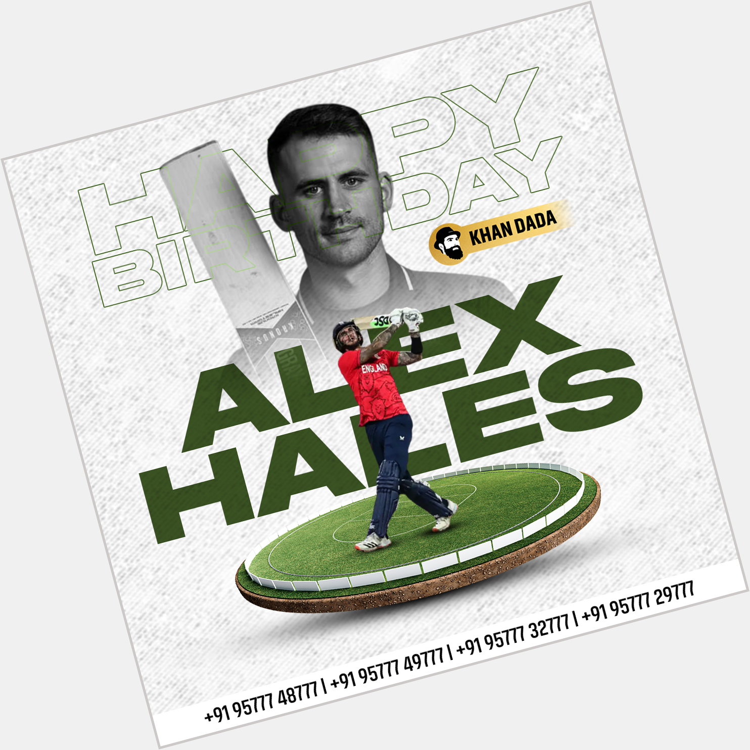 Happy Birthday Alex Hales         