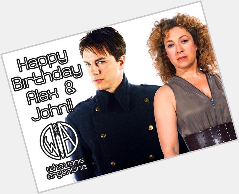 Happy Birthday from your fans in Argentina! & Alex Kingston! <3 