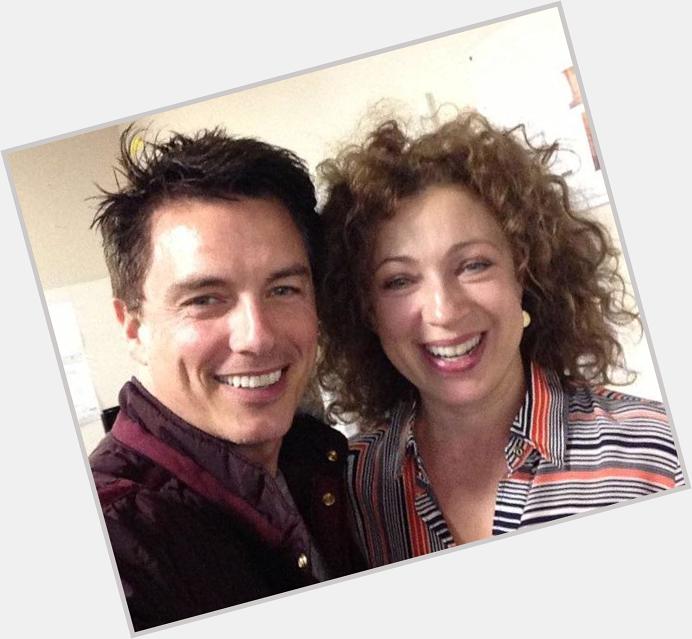 HAPPY BIRTHDAY TO ALEX KINGSTON AND JOHN BARROWMAN WHO PLAYED RIVER SONG AND JACK HARKNESS IN DOCTOR WHO 