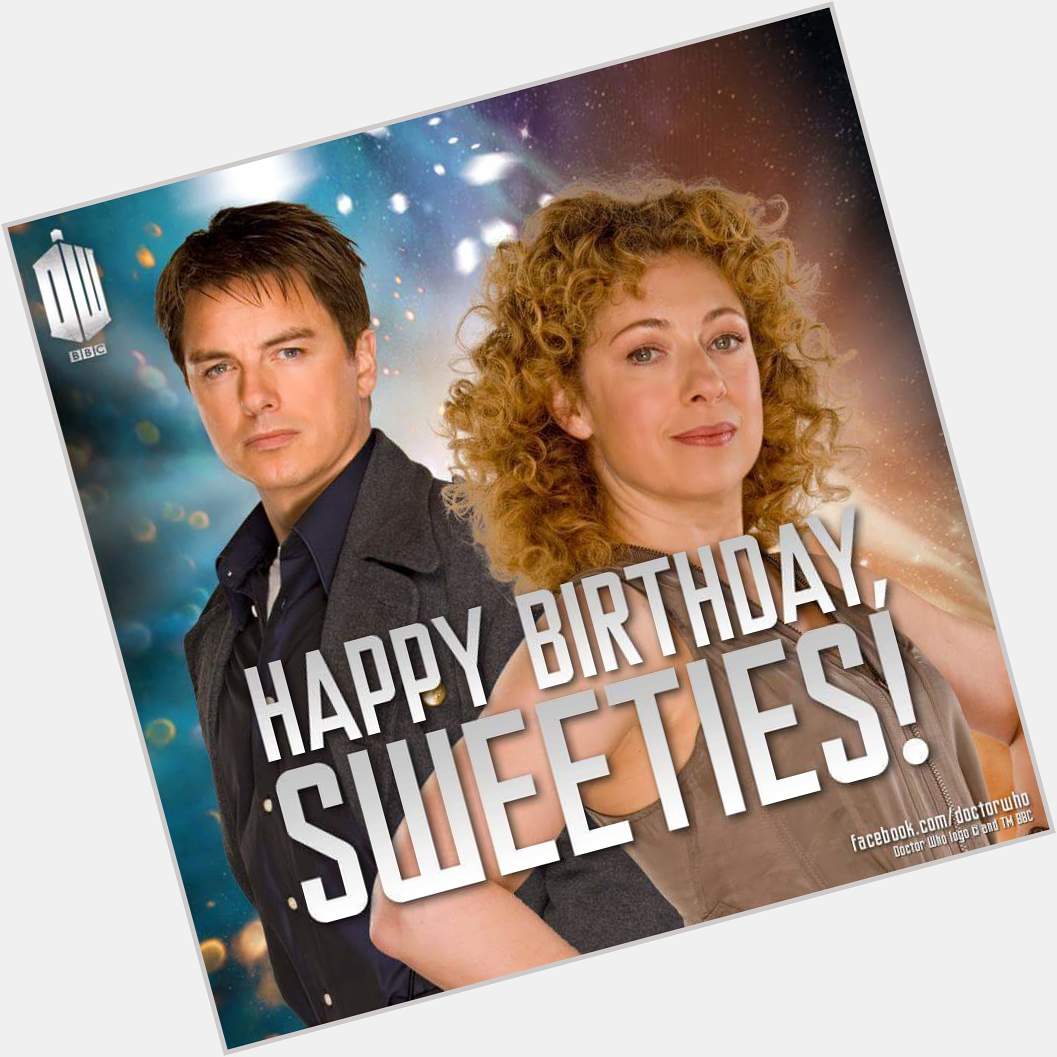 Happy birthday to two of my favourites and Alex Kingston ^_^      