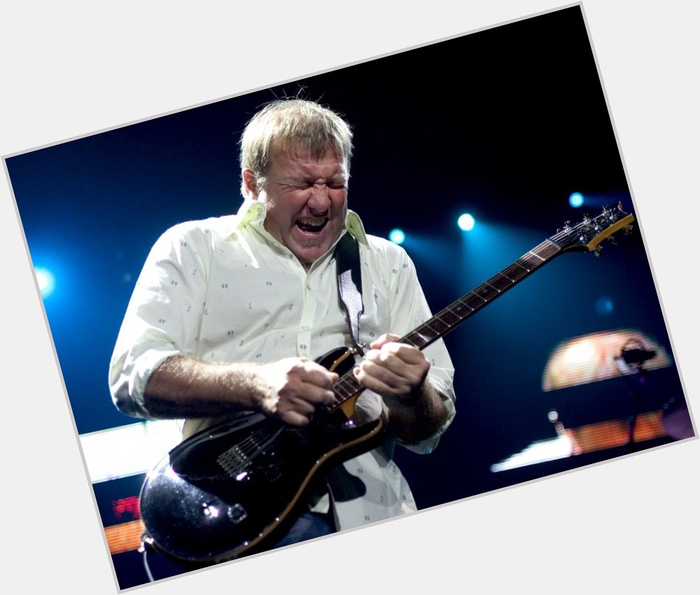Happy 64th birthday to my favorite guitarist on this planet, Alex Lifeson. 