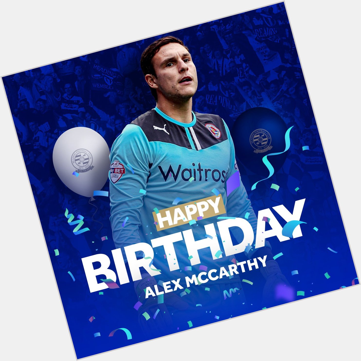  Happy Birthday to former-Royals keeper and graduate, Alex McCarthy! 