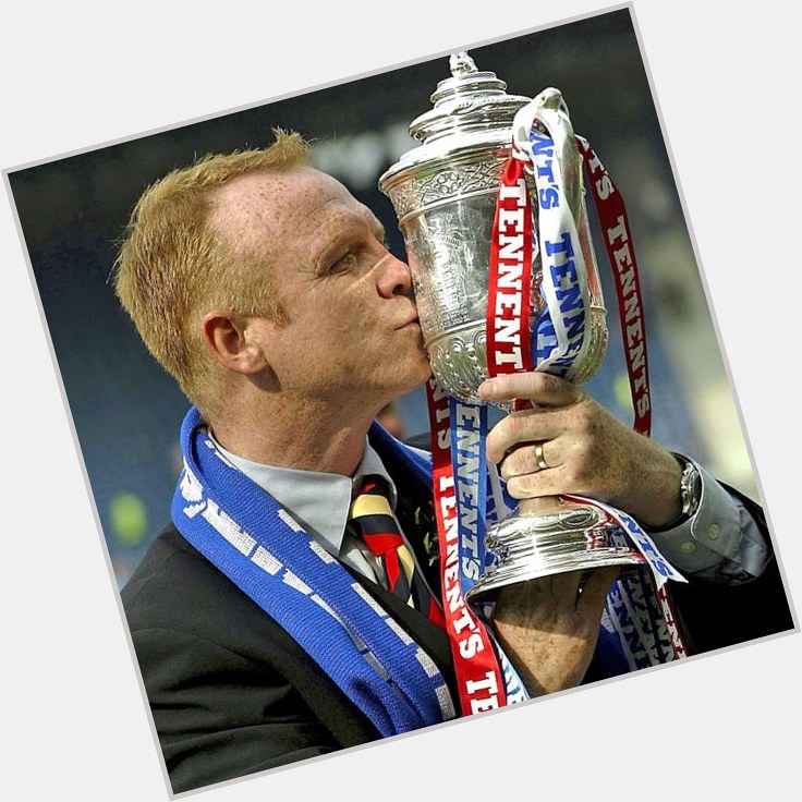 Happy Birthday to Alex McLeish   League Titles  Scottish Cups   League Cups 