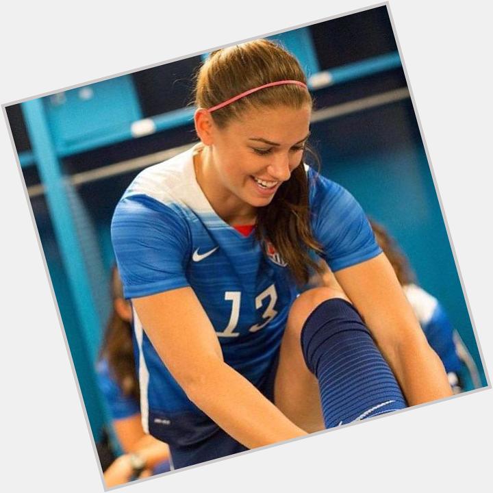 Happy birthday to the beatiful and amazingly talented Alex Morgan!
Hopefully you celebrate with a world cup sunday  