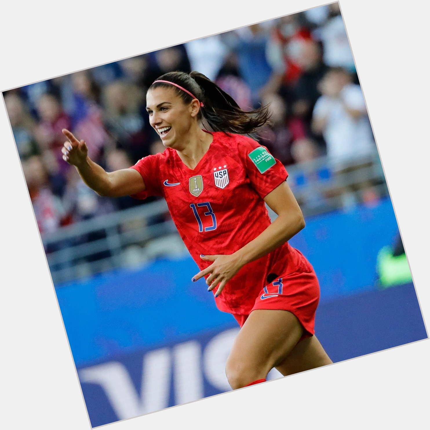 Happy Birthday Alex Morgan! Can give her the perfect present against 