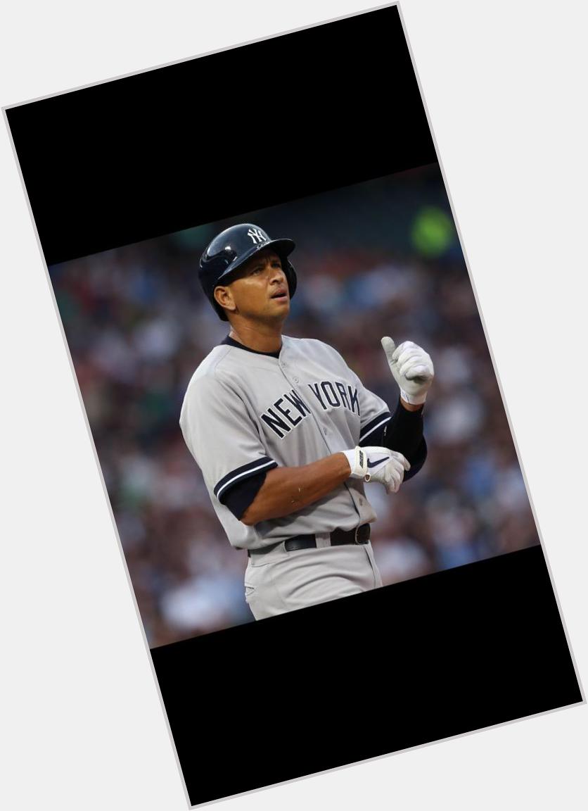 Happy 40th birthday to one of the most dangerous hitters in baseball, and my favorite player, Alex Rodriguez!! 